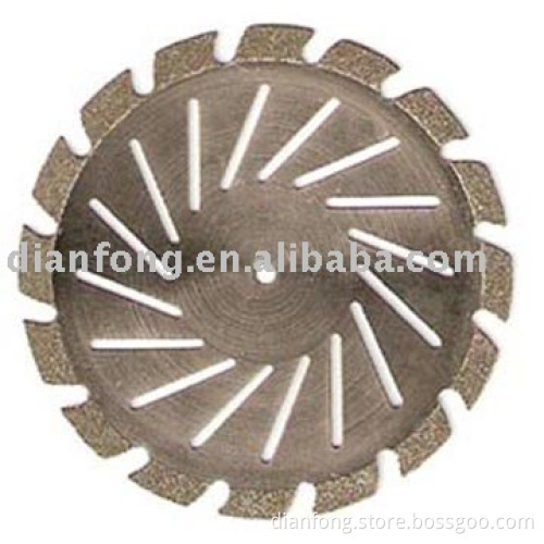 dental serrated diamond disc